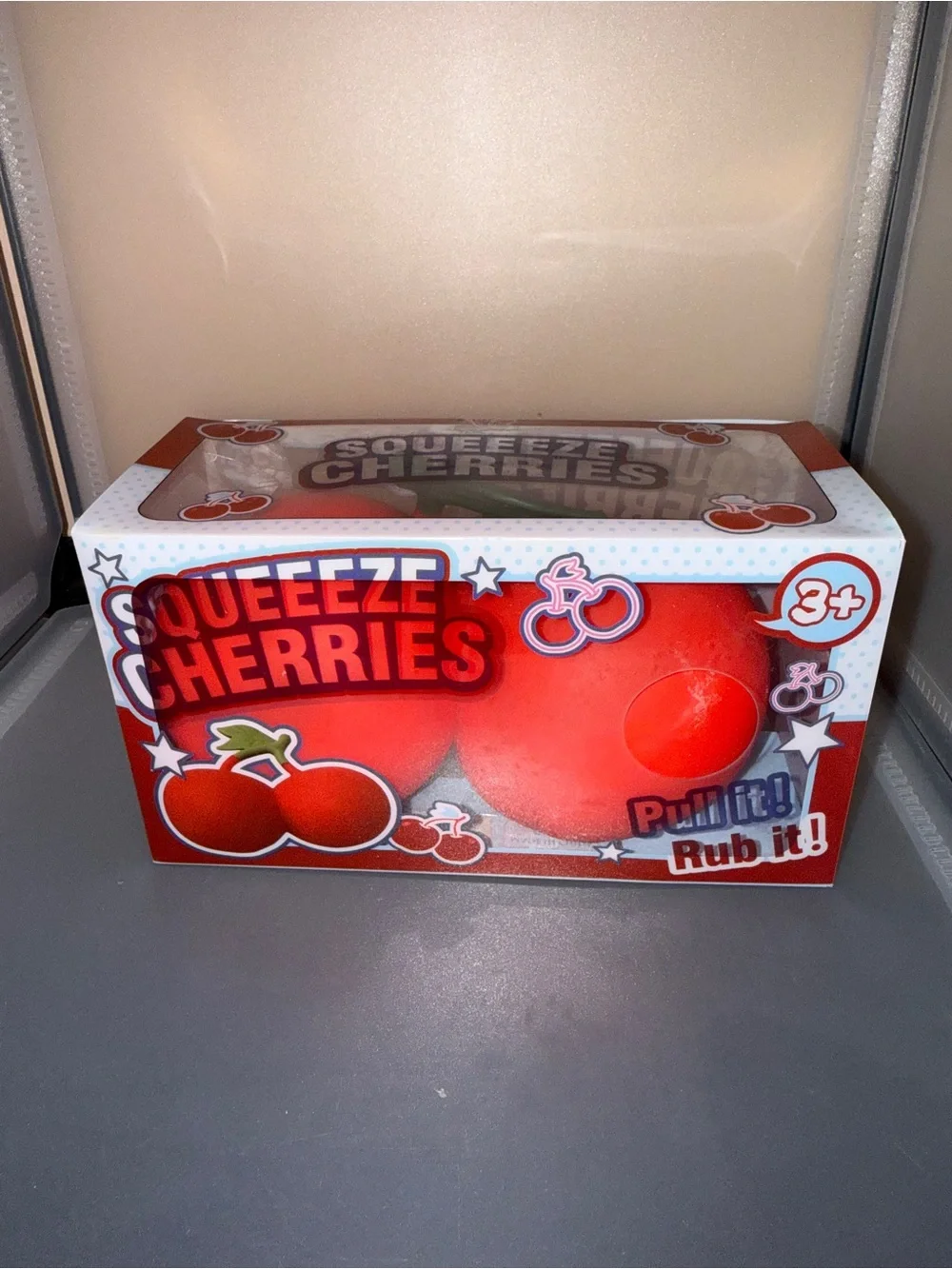 Squeeze Cherries Stress Ball Squishy